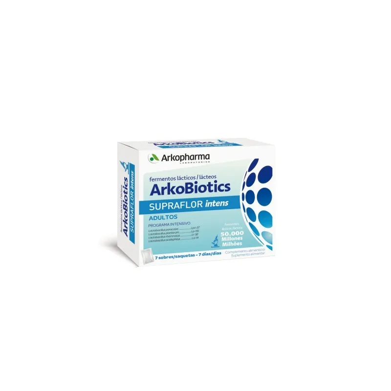 ARKOBIOTICS SUPRAFLOR INTENS ADULTOS 7 SOBRES ARKOBIOTICS SUPRAFLOR INTENS ADULTOS 7 SOBRES