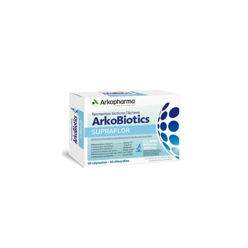 ARKOBIOTICS SUPRAFLOR 10 CAPSULAS