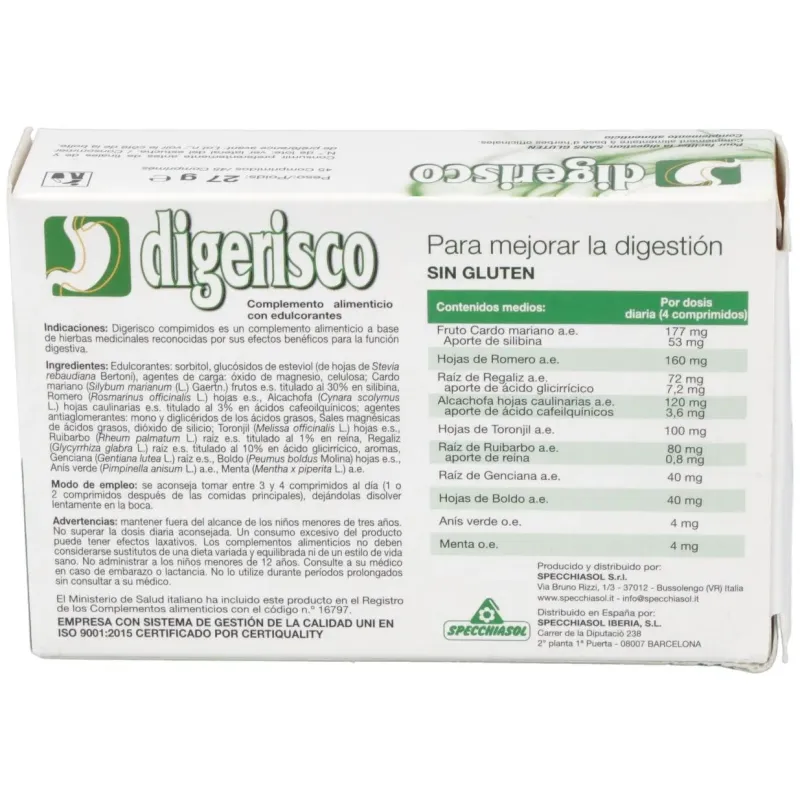 Digerisco 45comp. | Farmacia Barata Digerisco 45comp. | Farmacia Barata