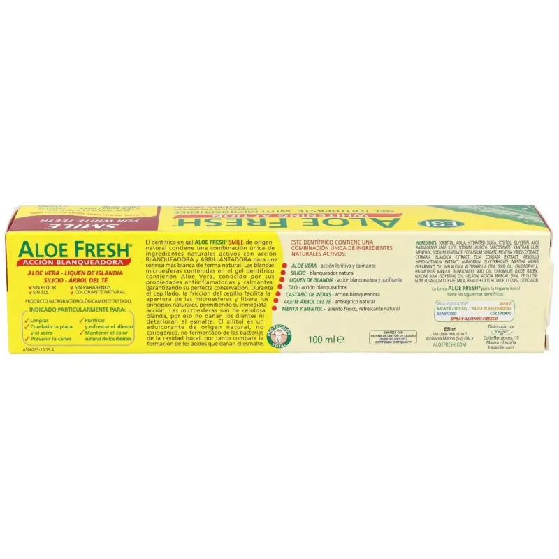 Aloe fresh smile 100ml. 2 | Farmacia Barata