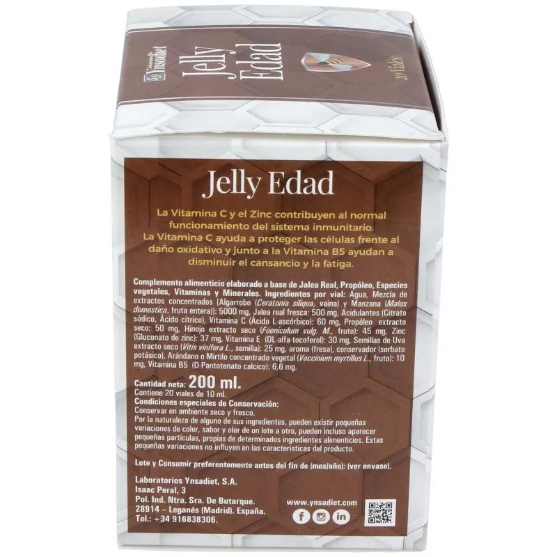 Jelly edad ampollas (3ª edad) 20amp. 2 | Farmacia Barata