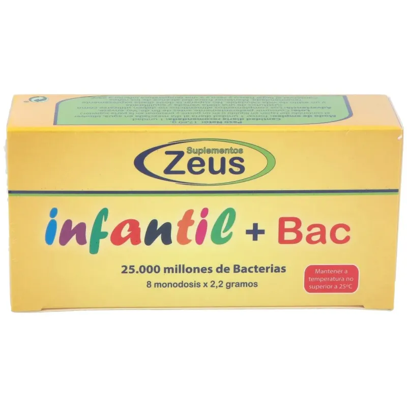 Infantil + bac 8monodosis | Farmacia Barata