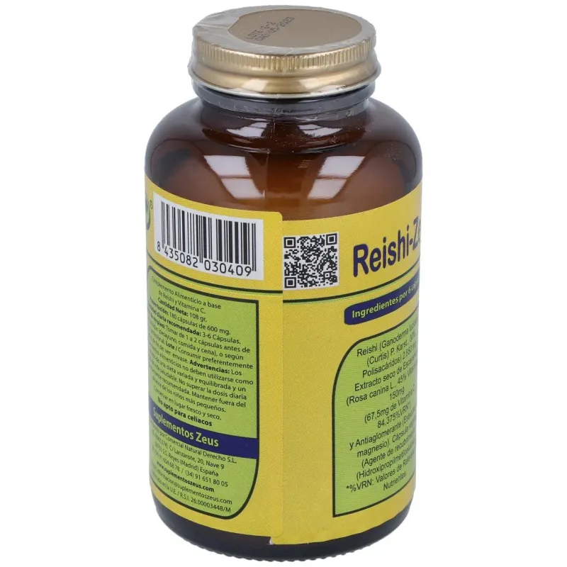 Reishi (ganovital) 600mg. 180cap. 2 | Farmacia Barata