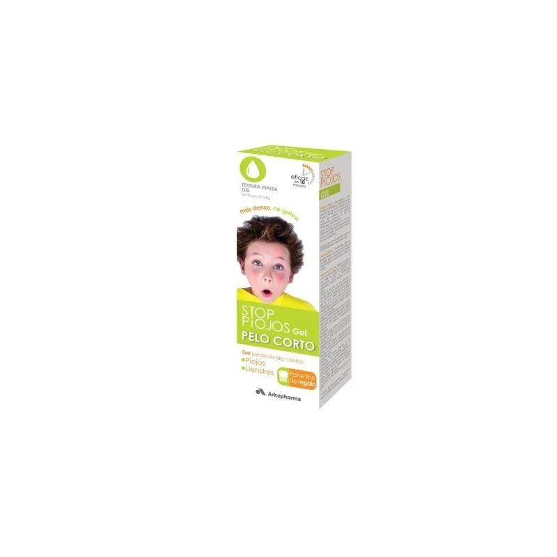 ARKOPHARMA STOP PIOJOS GEL CON DIMETICONA CABELLO CORTO 100L