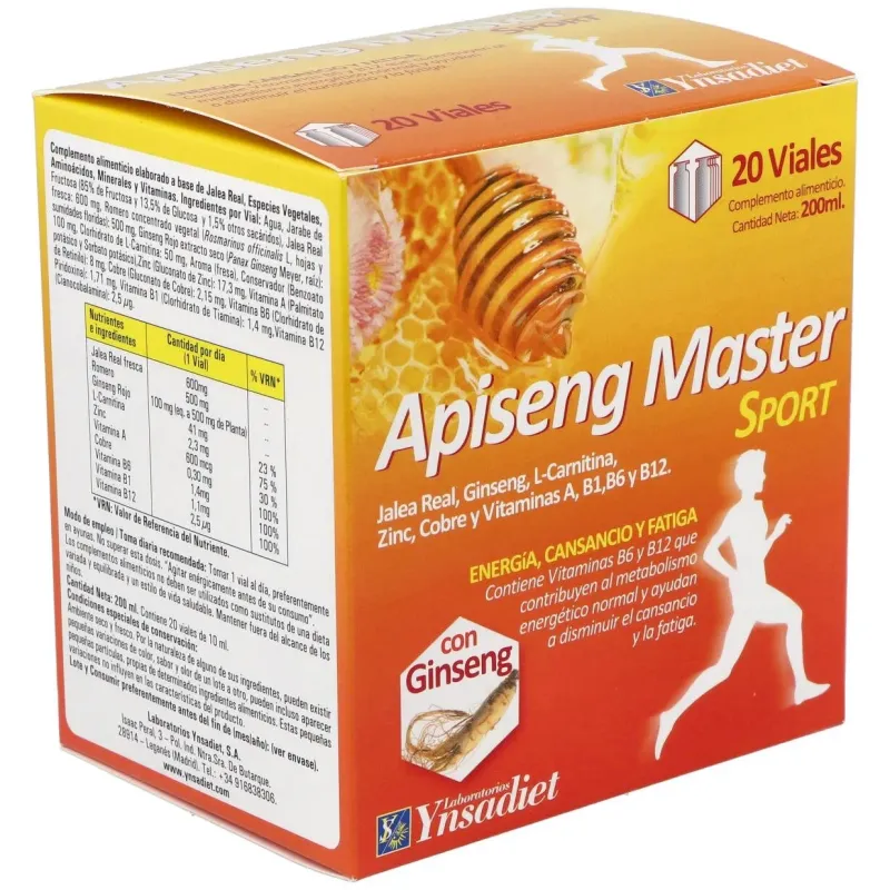 Apiseng master sport (forte) 20amp. | Farmacia Barata Apiseng master sport (forte) 20amp. | Farmacia Barata