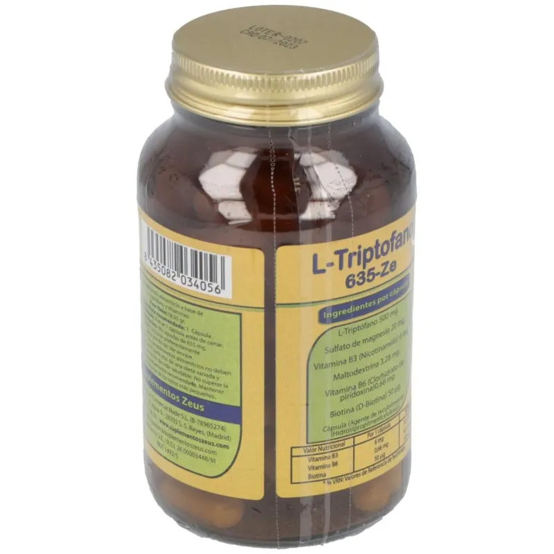 L-triptofano-ze 90cap. | Farmacia Barata