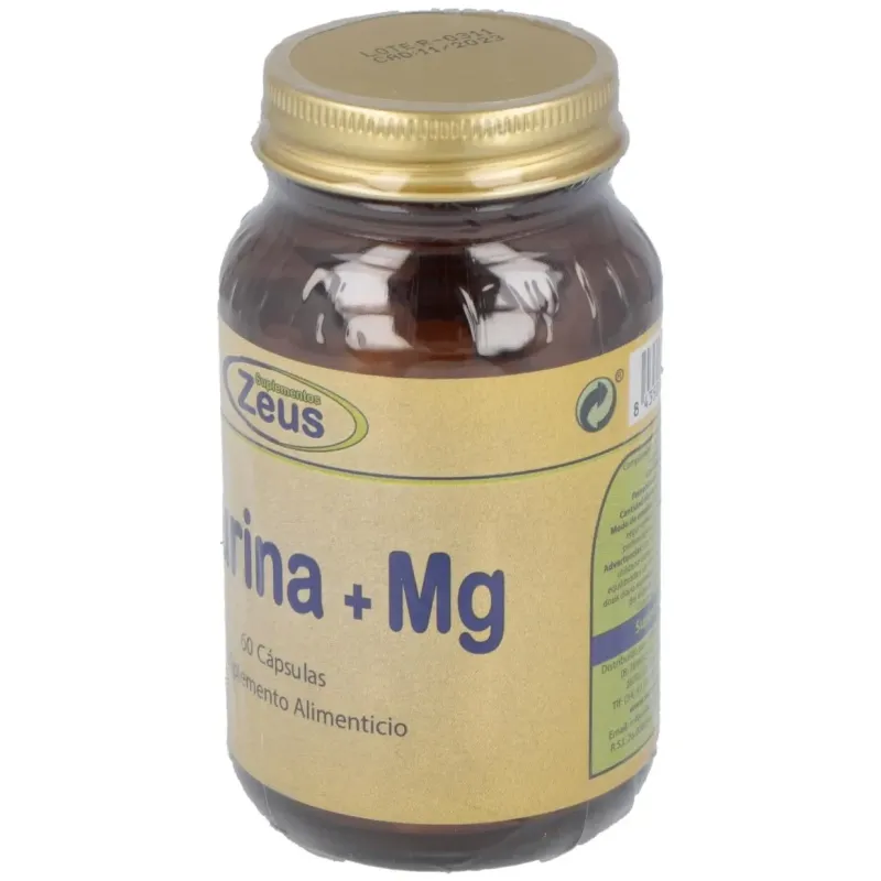 L-taurina-mg 60cap. | Farmacia Barata