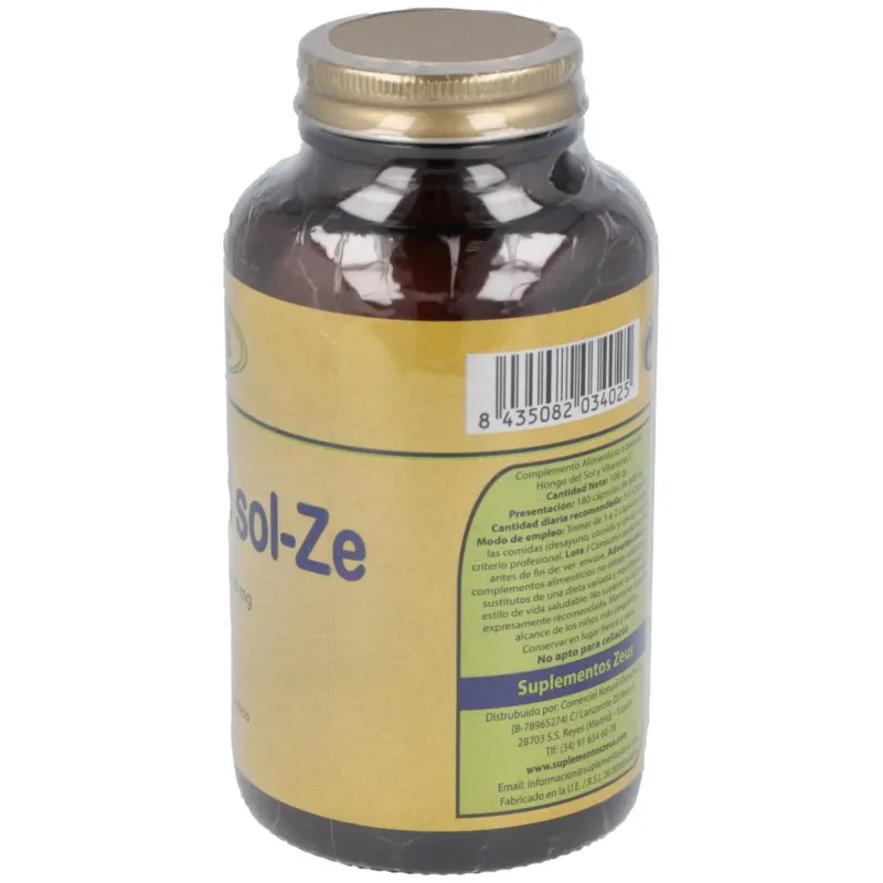 Hongo del sol 180cap. | Farmacia Barata