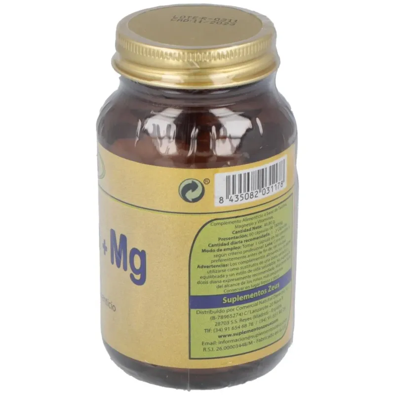 L-taurina-mg 60cap. | Farmacia Barata