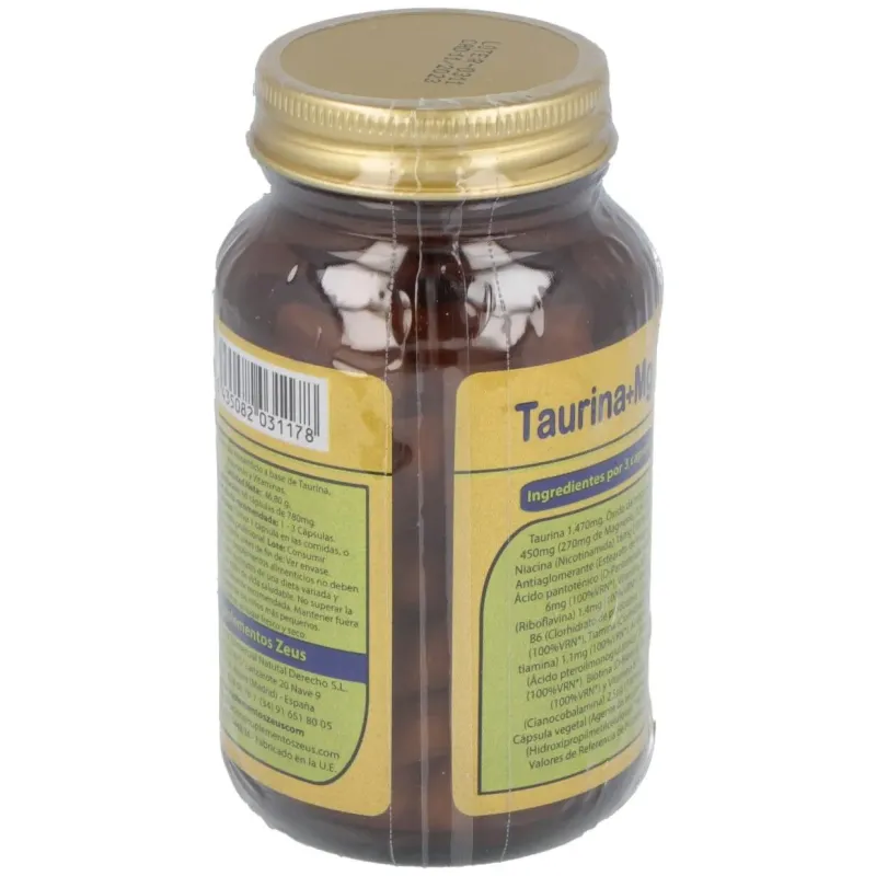 L-taurina-mg 60cap. | Farmacia Barata