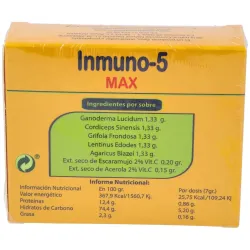Inmuno-5 max 7sbrs. | Farmacia Barata