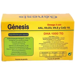 Genesis dha tg 1000 omega 3 120cap. 2 | Farmacia Barata