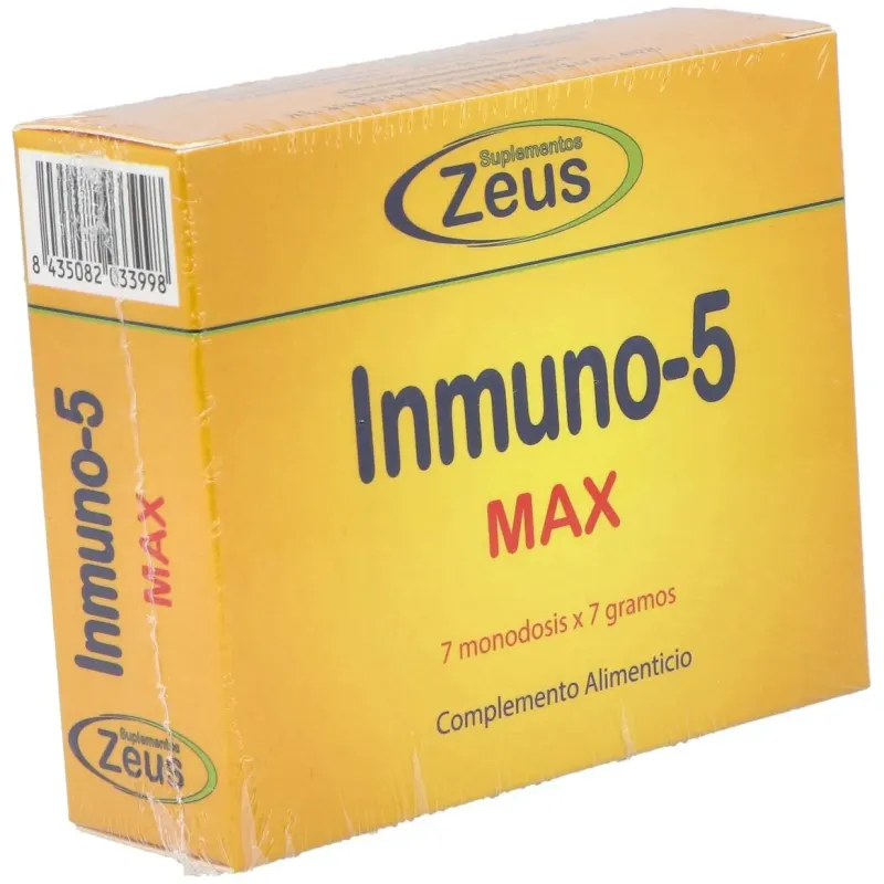Inmuno-5 max 7sbrs. | Farmacia Barata