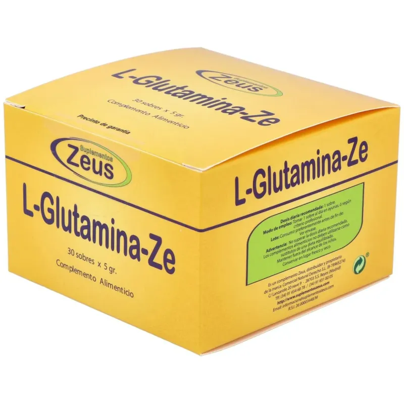 L-glutamina-ze 30sbrs. 2 | Farmacia Barata L-glutamina-ze 30sbrs. 2 | Farmacia Barata