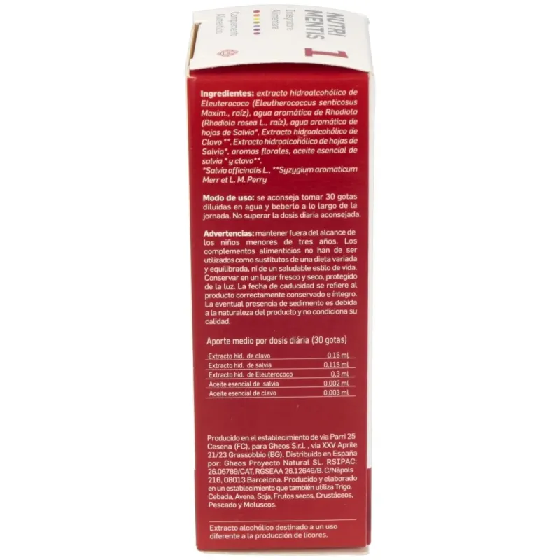 Nutrimentis 1 30ml. | Farmacia Barata