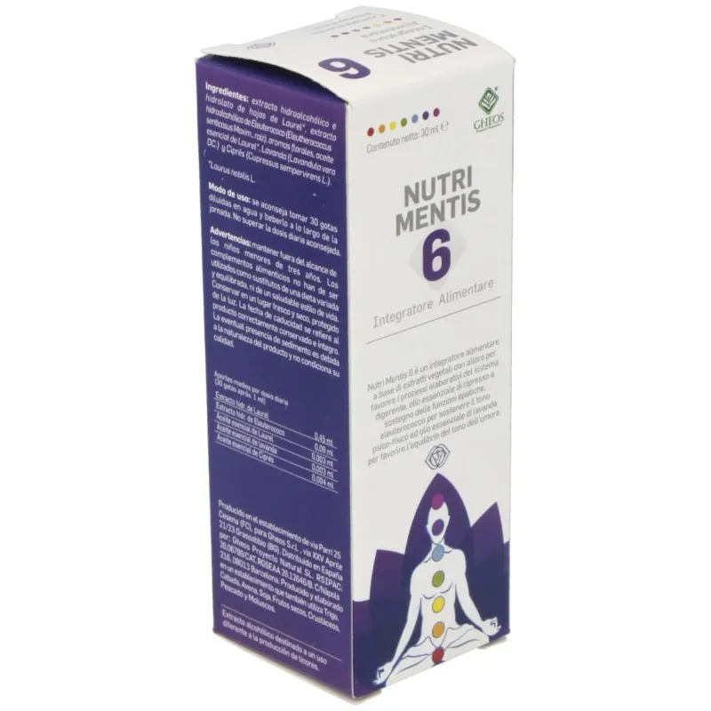 Nutrimentis 6 30ml. | Farmacia Barata