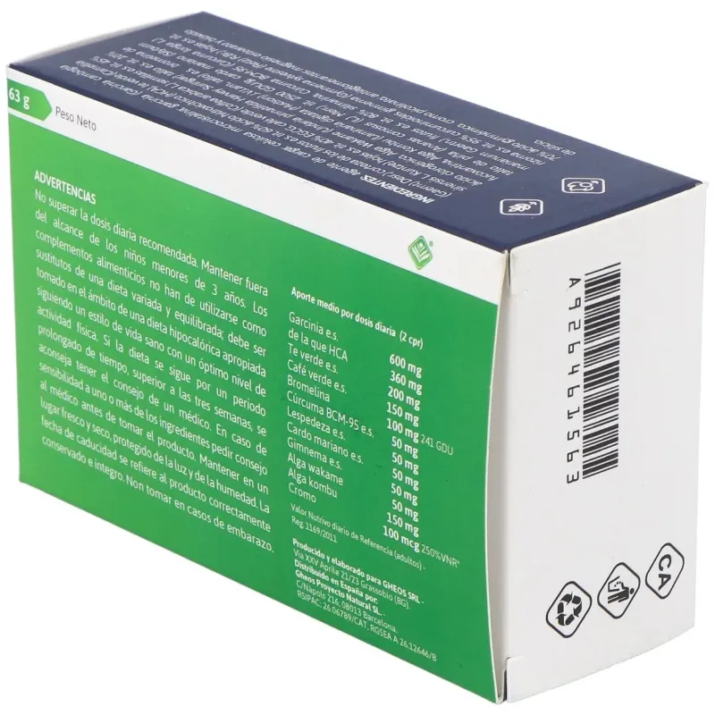 Slim gheos funcional 60comp. | Farmacia Barata