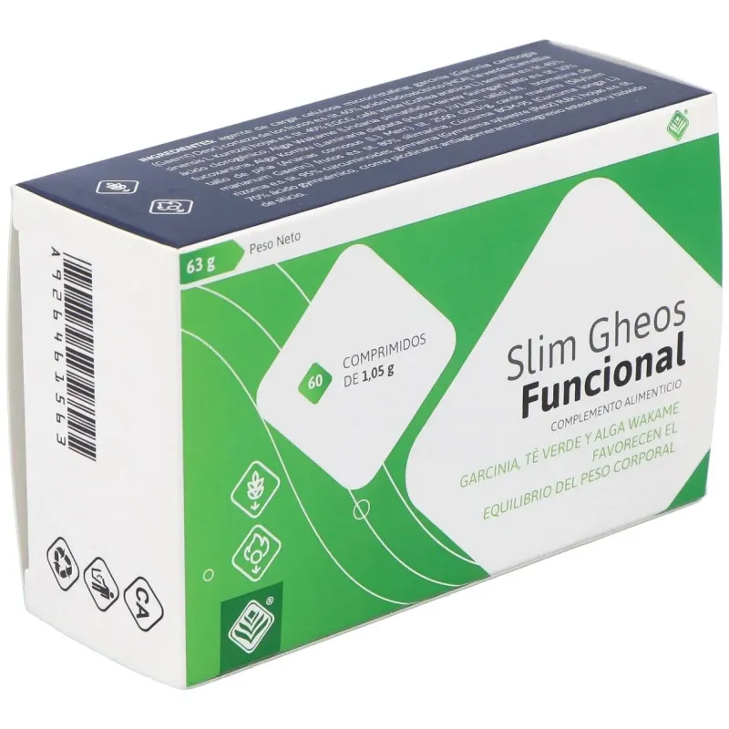 Slim gheos funcional 60comp. | Farmacia Barata