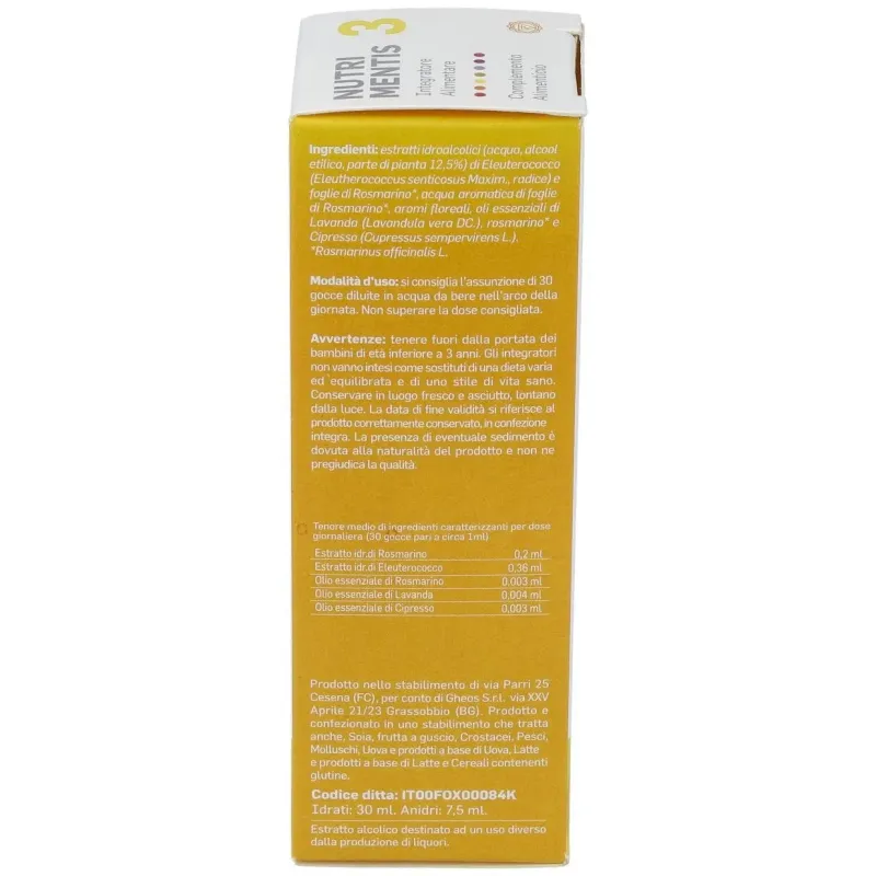 Nutrimentis 3 30ml. | Farmacia Barata