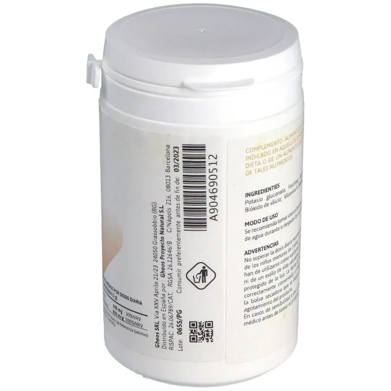 Potasio sg 150gr. | Farmacia Barata