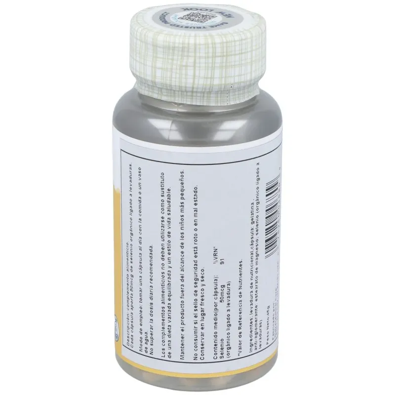 Selenium 50mcg. 100cap. 2 | Farmacia Barata