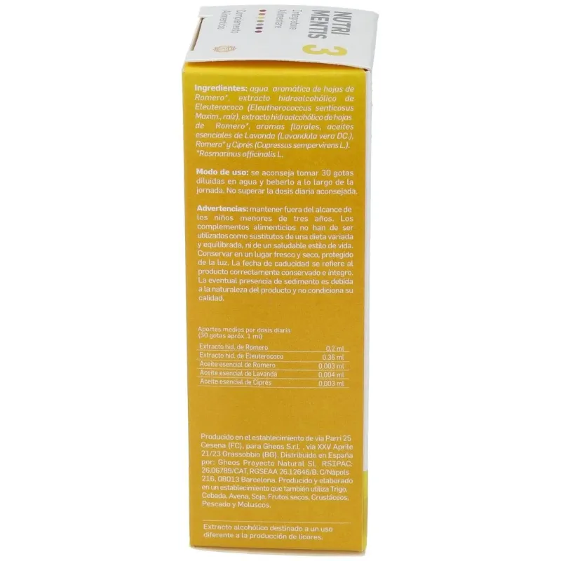 Nutrimentis 3 30ml. | Farmacia Barata