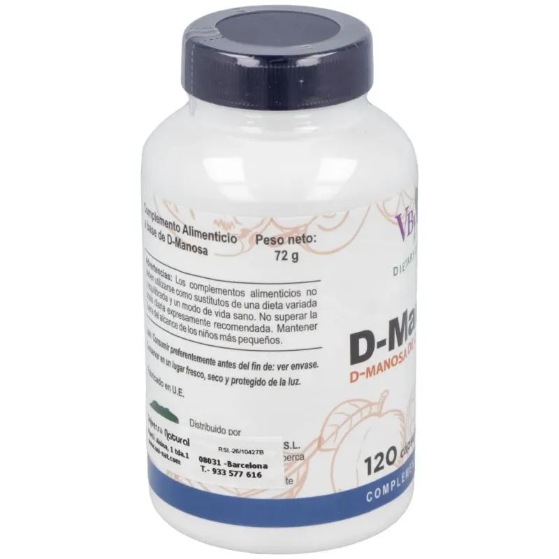 D-manosa 120cap. 2 | Farmacia Barata