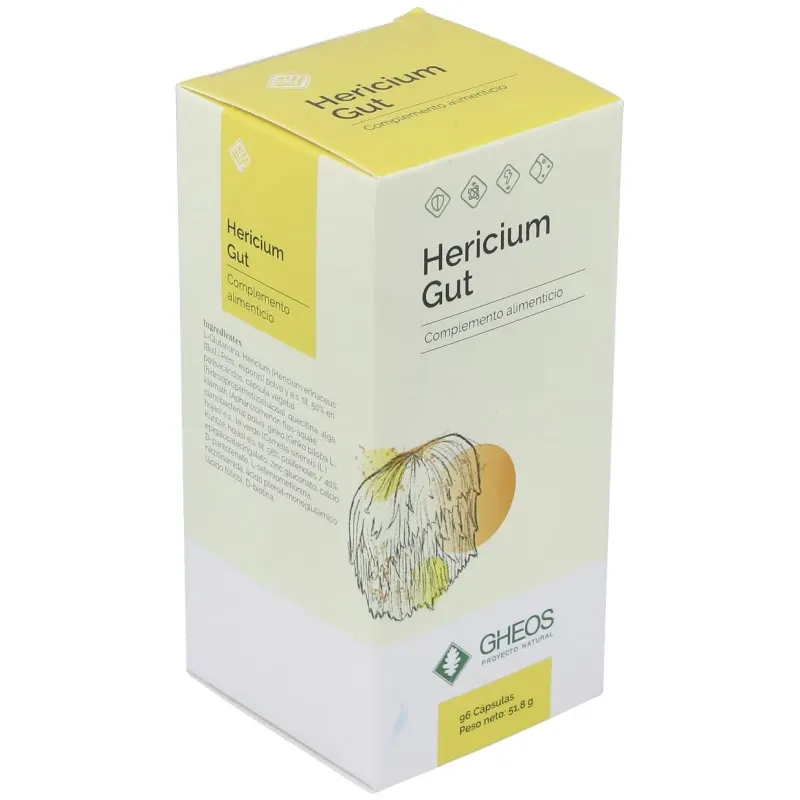 Hericium gut 96cap. | Farmacia Barata