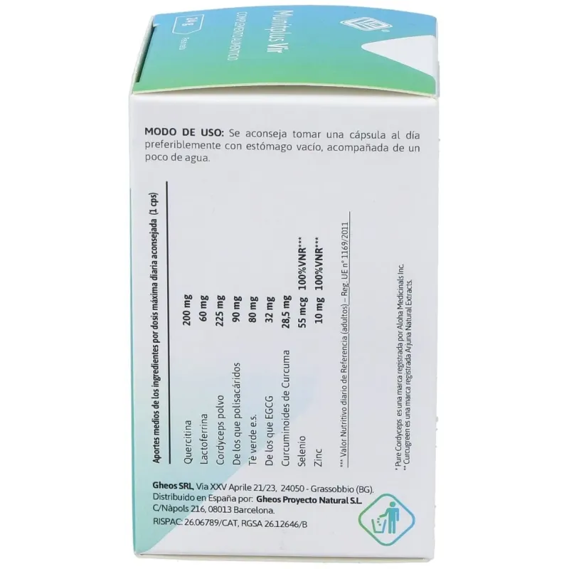 Munitplus vir 30cap. | Farmacia Barata
