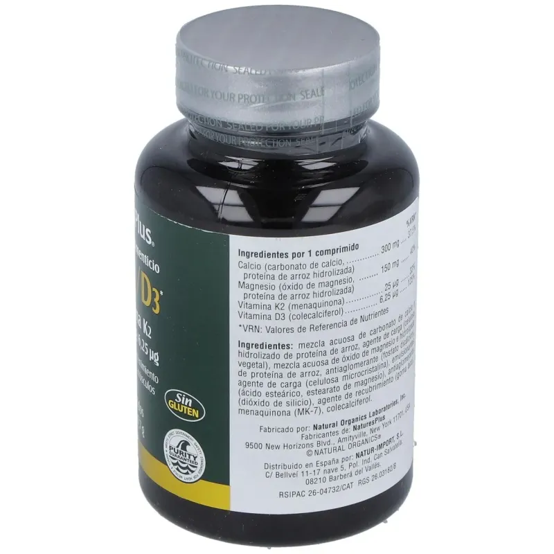 Ca/mg/d3+k2 30comp. 2 | Farmacia Barata