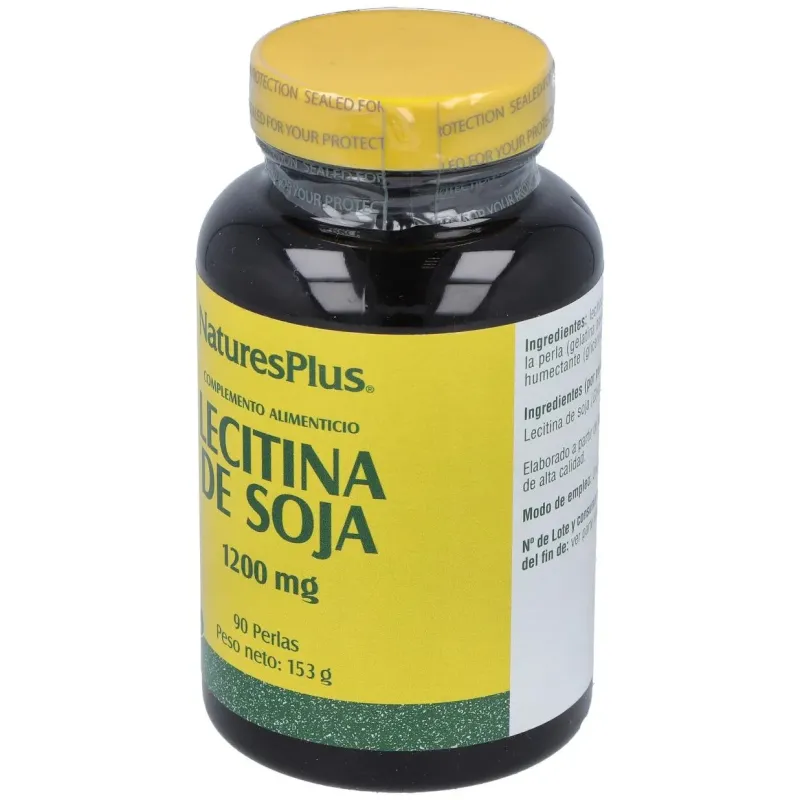Lecitina de soja 1200mg. 90 perlas 2 | Farmacia Barata