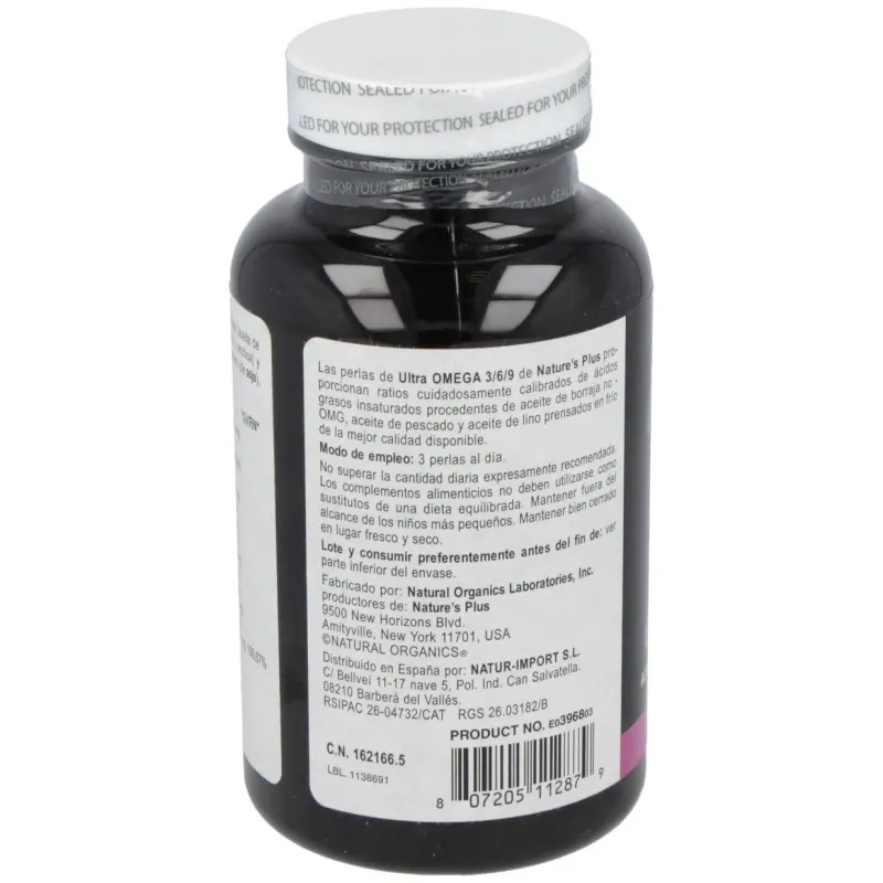 Ultra omega 3-6-9 90perlas 2 | Farmacia Barata Ultra omega 3-6-9 90perlas 2 | Farmacia Barata