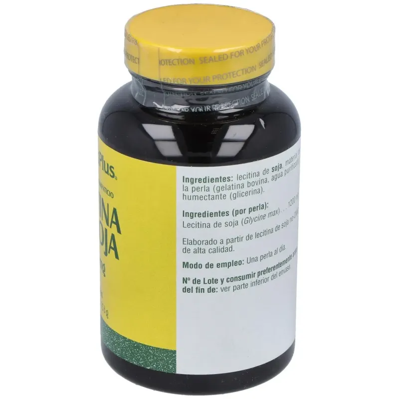Lecitina de soja 1200mg. 90 perlas 2 | Farmacia Barata