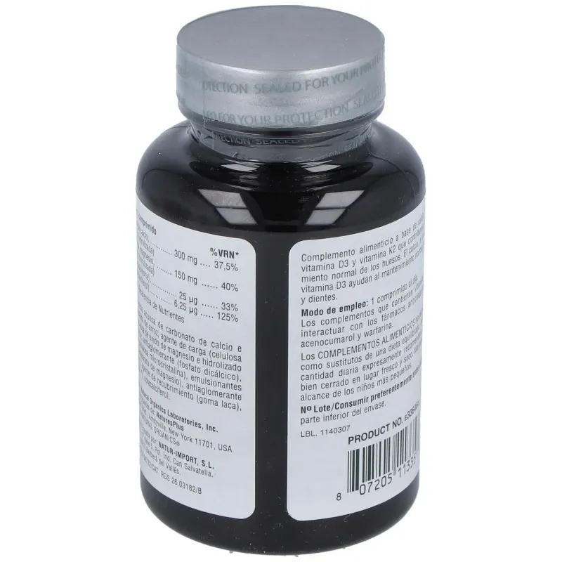 Ca/mg/d3+k2 30comp. 2 | Farmacia Barata