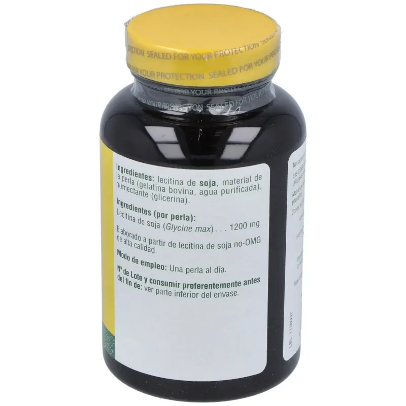 Lecitina de soja 1200mg. 90 perlas 2 | Farmacia Barata