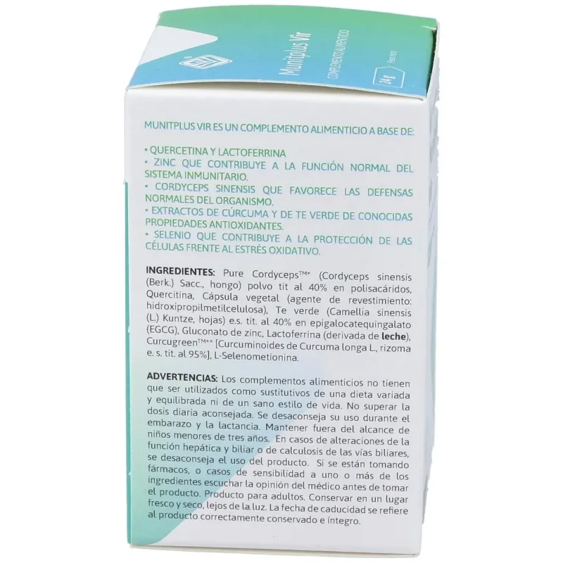 Munitplus vir 30cap. | Farmacia Barata