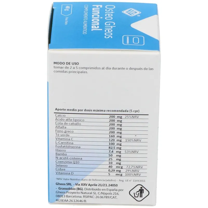 Osteo gheos 60comp. | Farmacia Barata Osteo gheos 60comp. | Farmacia Barata