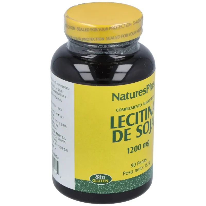 Lecitina de soja 1200mg. 90 perlas 2 | Farmacia Barata