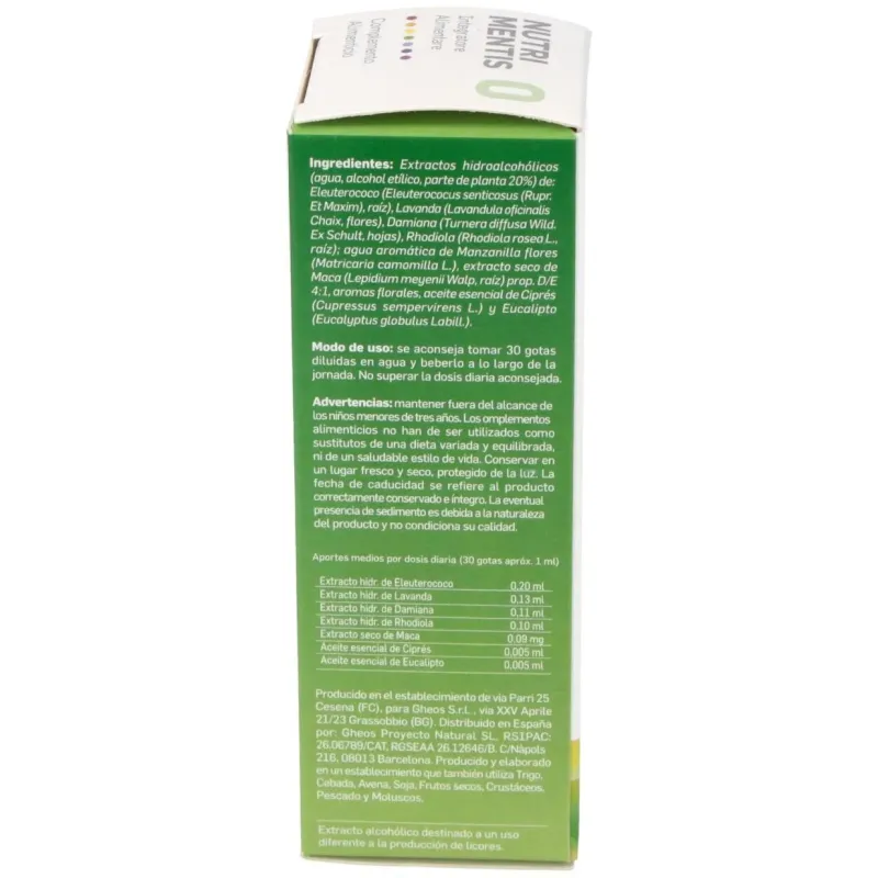 Nutrimentis 0 30ml. | Farmacia Barata
