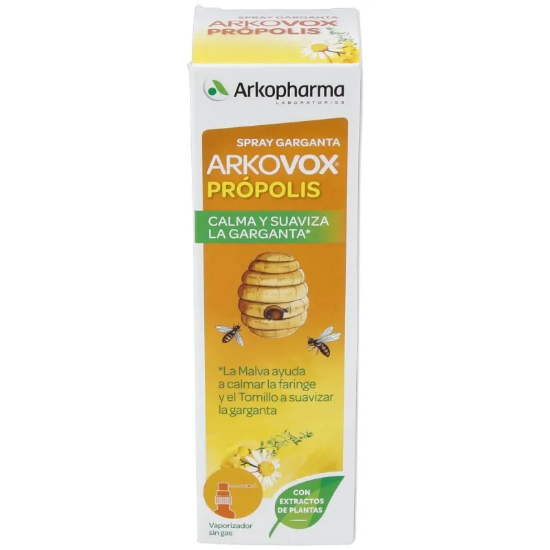Arkovox propolis garganta spray 30ml. 2 | Farmacia Barata