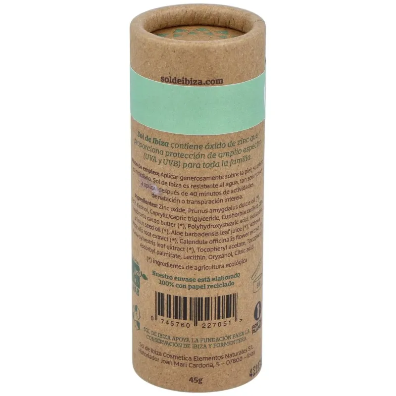 Sol de ibiza stick solar spf50 45gr. 2 | Farmacia Barata
