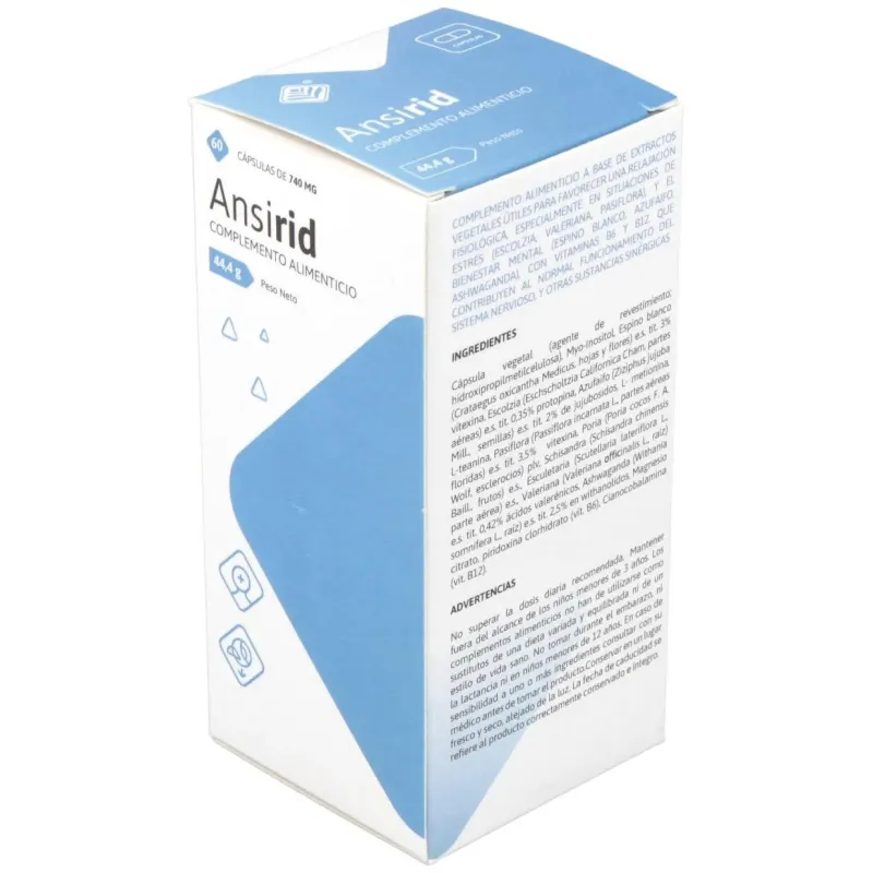 Ansirid 60cap. | Farmacia Barata
