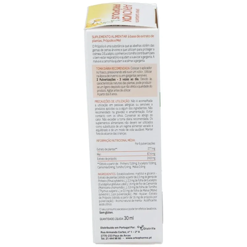 Arkovox propolis garganta spray 30ml. 2 | Farmacia Barata