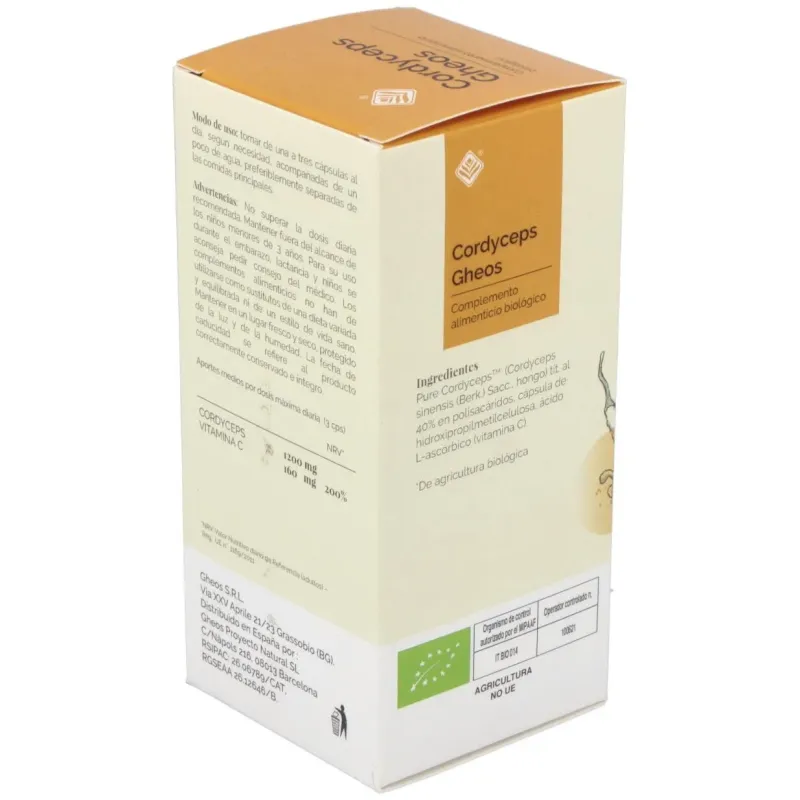 Cordyceps gheos 90cap. | Farmacia Barata
