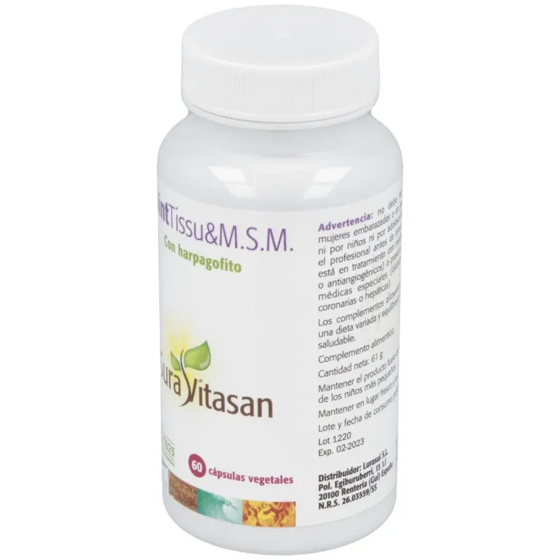 Yoint-tissu y m.s.m. con harpagophytum 60cap. 2 | Farmacia Barata