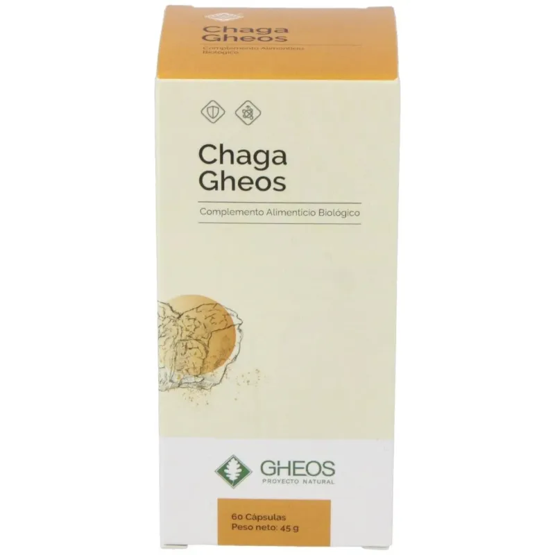Chaga gheos 60cap. | Farmacia Barata