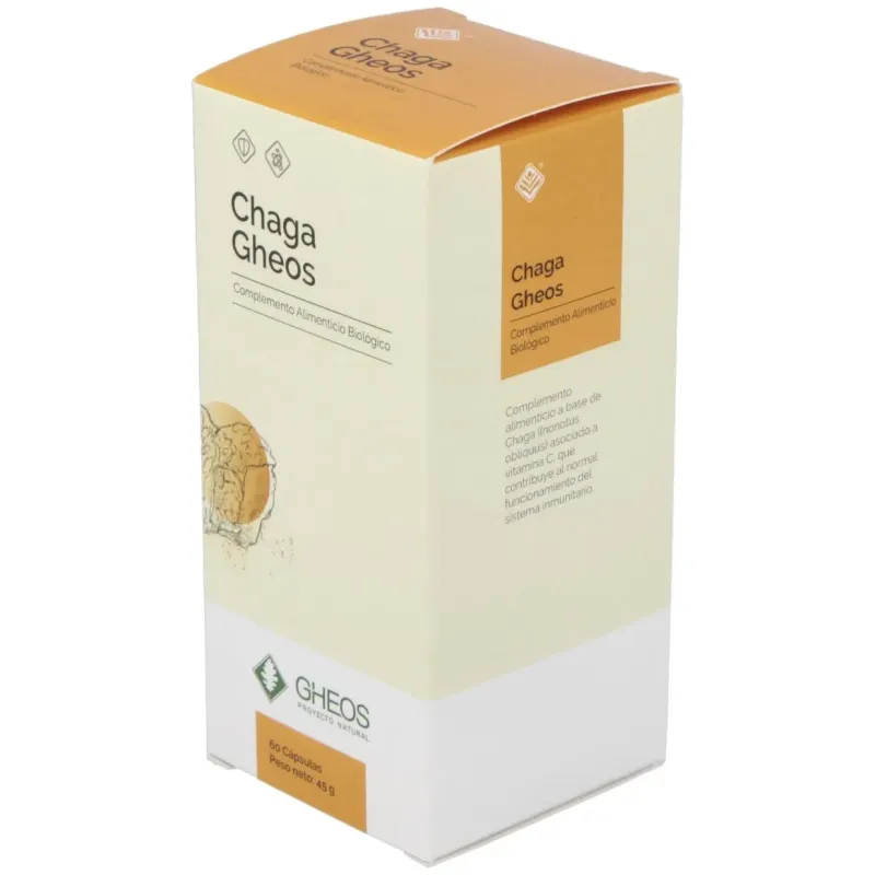 Chaga gheos 60cap. | Farmacia Barata