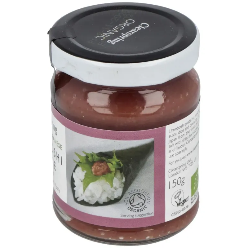 Clearspring umeboshi pasta bio 150g | Farmacia Barata