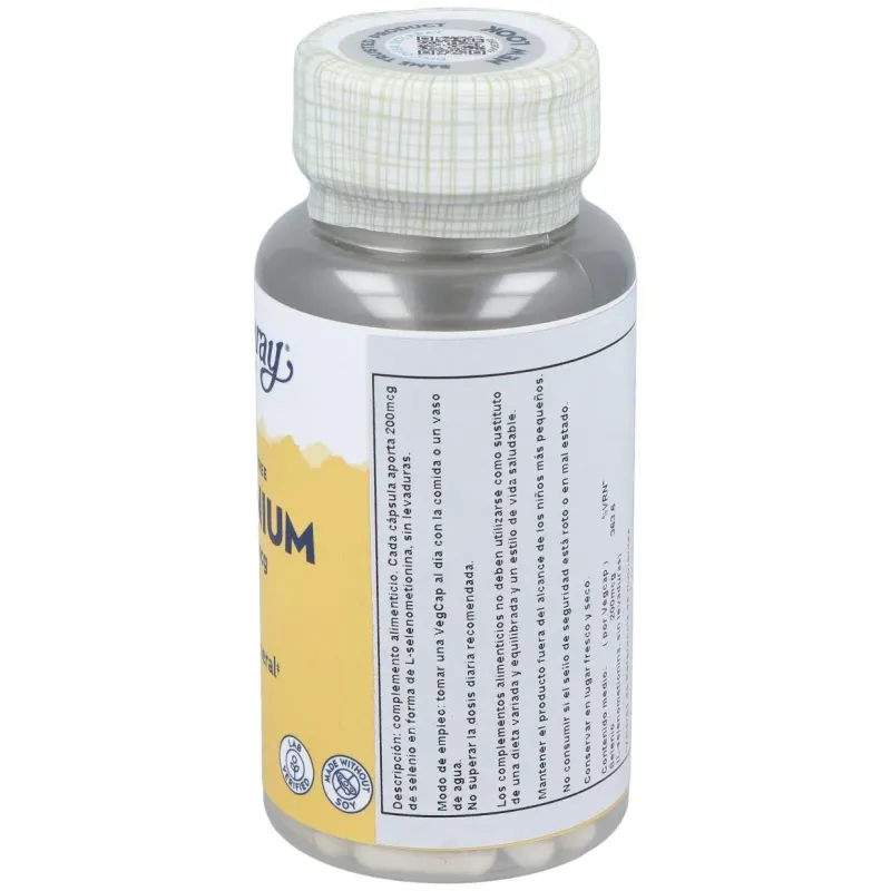 Selenium sin levaduras 200mcg. 90cap. 2 | Farmacia Barata