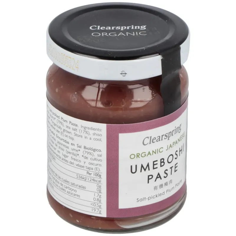 Clearspring umeboshi pasta bio 150g | Farmacia Barata